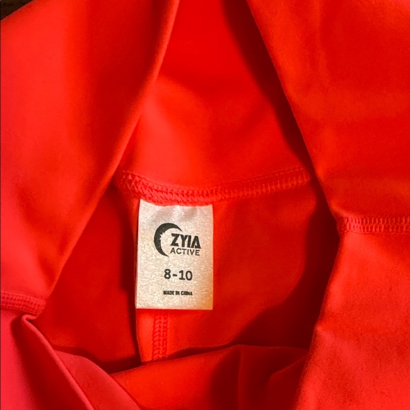 Coral Zyia Leggings - Picture 4 of 4